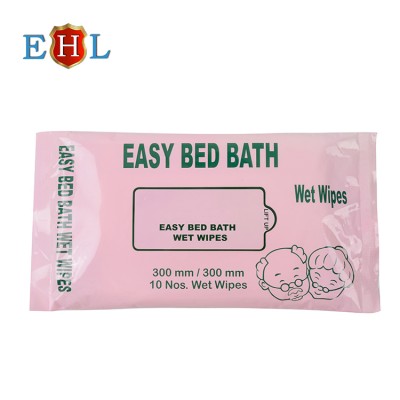 Wholesale price unscented comfortable bed bath water wet wipes