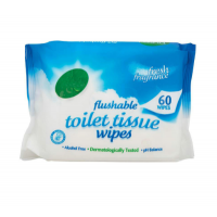 60's toilet roll wet wipes for wet tissue cleaning