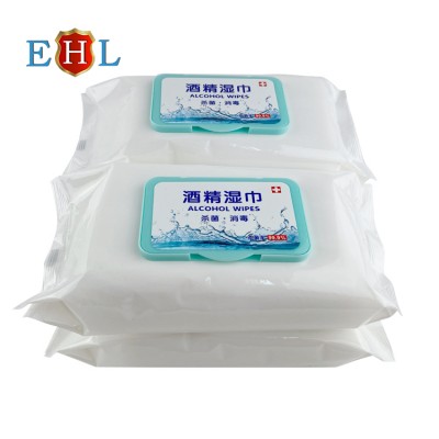 Cheap price cleaning disinfection antibacterial sterilization 75% alcohol wet wipes