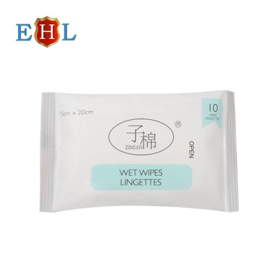 China supplier  no acohol natural soft foundation bamboo facial wipes