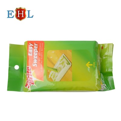 Factory price natural cotton soft tissue floor kitchen cleaning wet wipes